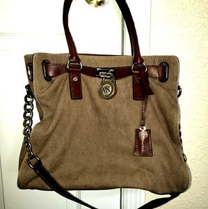 Authentic Michael Kors handbag with shoulder strap